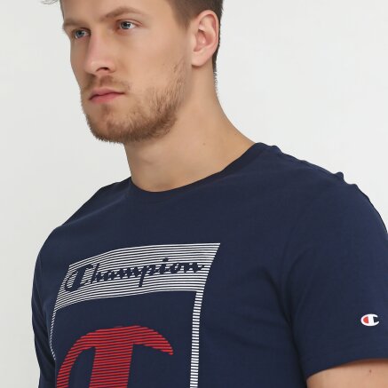 Футболка Champion Crewneck T-Shirt - 115893, фото 4 - интернет-магазин MEGASPORT