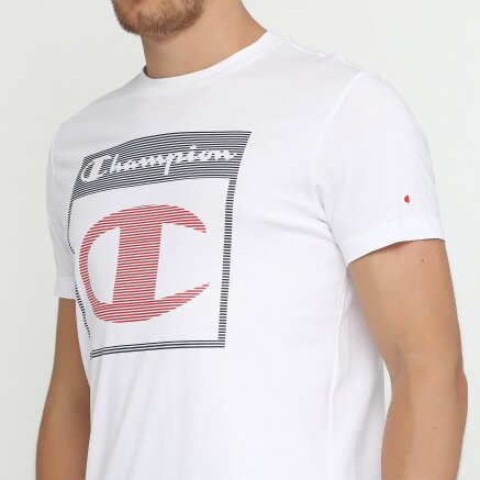 Футболка Champion Crewneck T-Shirt - 115895, фото 4 - интернет-магазин MEGASPORT