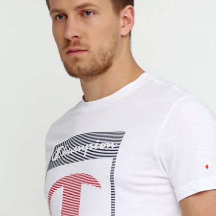 Футболка Champion Crewneck T-Shirt - 115895, фото 5 - интернет-магазин MEGASPORT