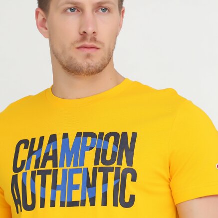 Футболка Champion Crewneck T-Shirt - 116043, фото 4 - интернет-магазин MEGASPORT