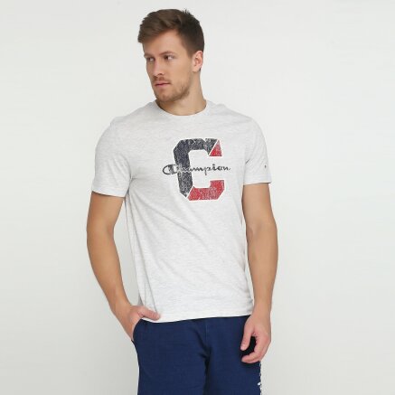Футболка Champion Crewneck T-Shirt - 115898, фото 1 - интернет-магазин MEGASPORT