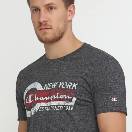 Футболка Champion Crewneck T-Shirt - 115901, фото 4 - интернет-магазин MEGASPORT