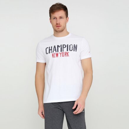 Футболка Champion Crewneck T-Shirt - 116046, фото 1 - інтернет-магазин MEGASPORT