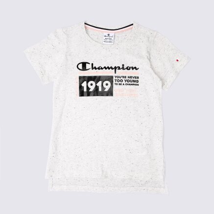 Футболка Champion дитяча Crewneck T-Shirt - 115950, фото 1 - інтернет-магазин MEGASPORT