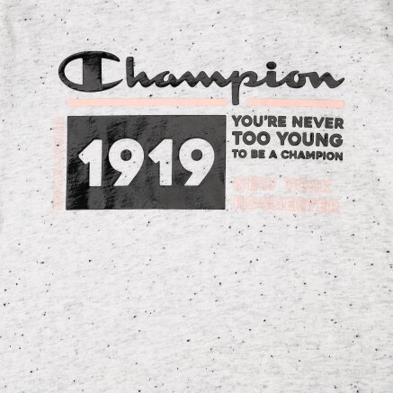 Футболка Champion дитяча Crewneck T-Shirt - 115950, фото 2 - інтернет-магазин MEGASPORT