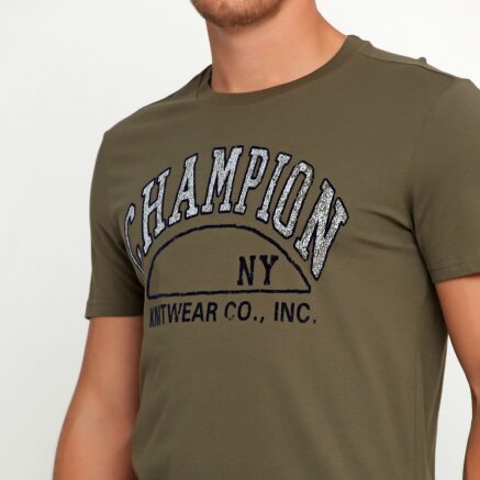 Футболка Champion Crewneck T-Shirt - 118695, фото 4 - интернет-магазин MEGASPORT