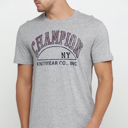 Футболка Champion Crewneck T-Shirt - 118696, фото 4 - интернет-магазин MEGASPORT