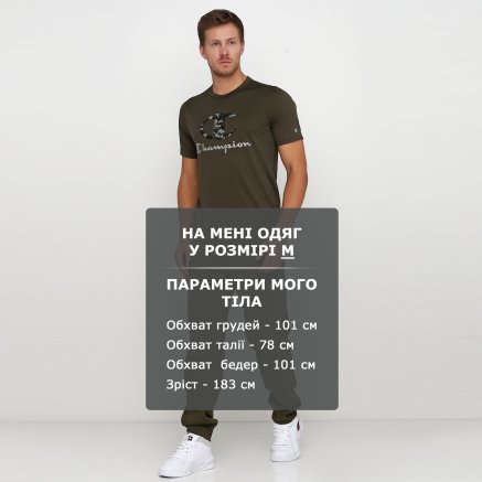 Футболка Champion Crewneck T-Shirt - 118738, фото 6 - интернет-магазин MEGASPORT