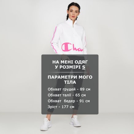 Кофта Champion Half Zip Sweatshirt - 121596, фото 6 - интернет-магазин MEGASPORT