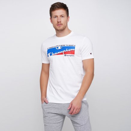 Футболка Champion Crewneck T-Shirt - 121673, фото 1 - интернет-магазин MEGASPORT