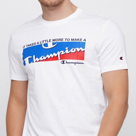 Футболка Champion Crewneck T-Shirt - 121673, фото 4 - интернет-магазин MEGASPORT