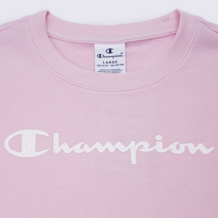 Кофта Champion детская Crewneck Sweatshirt - 121719, фото 3 - интернет-магазин MEGASPORT