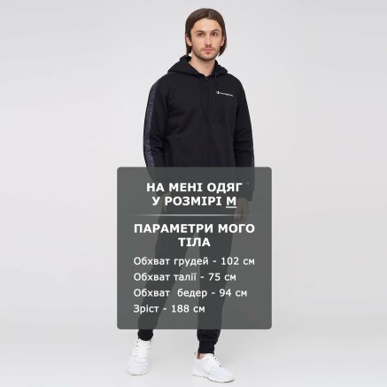 Кофта Champion Full Zip Sweatshirt - 125009, фото 6 - интернет-магазин MEGASPORT