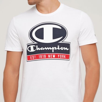 Футболка Champion Crewneck T-Shirt - 125023, фото 4 - интернет-магазин MEGASPORT