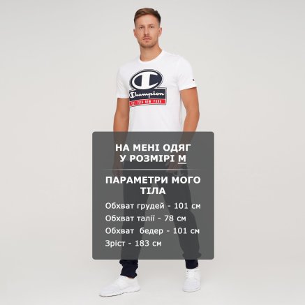 Футболка Champion Crewneck T-Shirt - 125023, фото 6 - интернет-магазин MEGASPORT