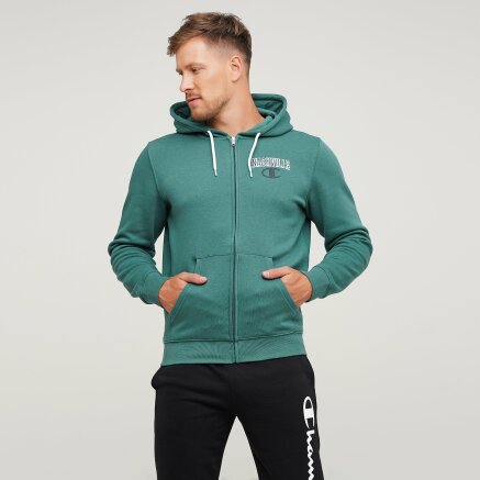 Кофта Champion Hooded Full Zip Sweatshirt - 125025, фото 1 - интернет-магазин MEGASPORT