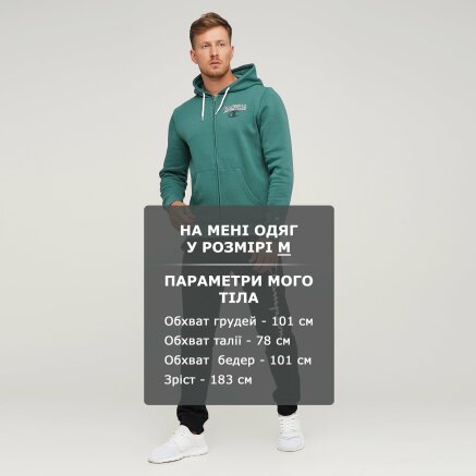 Кофта Champion Hooded Full Zip Sweatshirt - 125025, фото 6 - интернет-магазин MEGASPORT