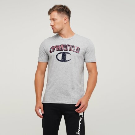 Футболка Champion Crewneck T-Shirt - 125029, фото 1 - интернет-магазин MEGASPORT