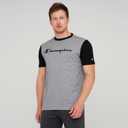 Футболка Champion Crewneck T-Shirt - 121635, фото 1 - интернет-магазин MEGASPORT