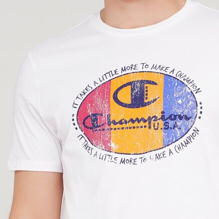 Футболка Champion Crewneck T-Shirt - 121682, фото 4 - інтернет-магазин MEGASPORT