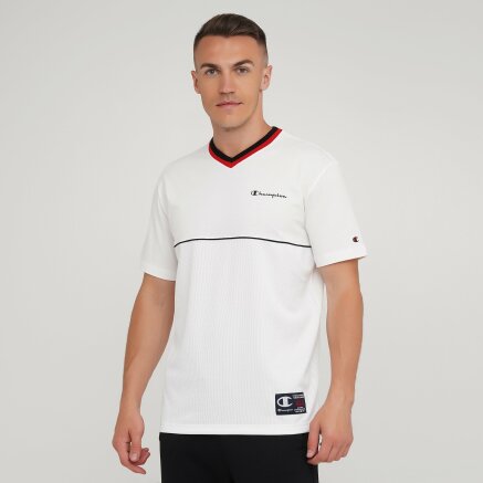 Футболка Champion V-Neck T-Shirt - 128109, фото 1 - интернет-магазин MEGASPORT