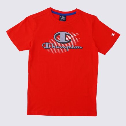 Футболка Champion детская Crewneck T-Shirt - 121718, фото 1 - интернет-магазин MEGASPORT