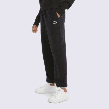 Спортивные штаны Puma Clsx Sherpa Pants - 140929, фото 1 - интернет-магазин MEGASPORT