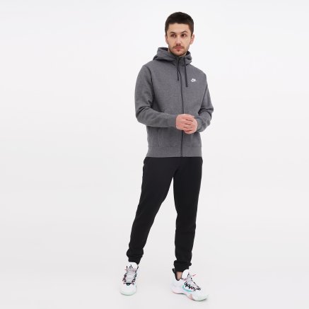Кофта Nike M NSW CLUB HOODIE FZ BB - 141026, фото 3 - интернет-магазин MEGASPORT