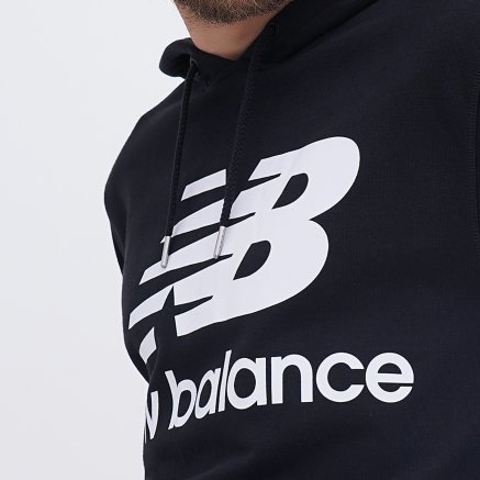 Кофта New Balance Nb Ess Stacked Logo Po - 142260, фото 4 - інтернет-магазин MEGASPORT
