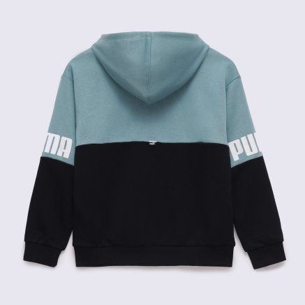 Кофта Puma дитяча Power Full-Zip Hoodie - 145443, фото 2 - інтернет-магазин MEGASPORT