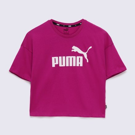 Футболка Puma ESS Cropped Logo Tee - 145405, фото 2 - інтернет-магазин MEGASPORT