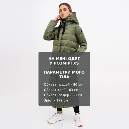 Куртка WOMAN COAT FIX HOOD - 144356, фото 6 - інтернет-магазин MEGASPORT
