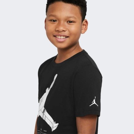 Футболка Jordan дитяча Jumpman X Nike Action - 147235, фото 4 - інтернет-магазин MEGASPORT