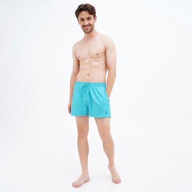 men's beach shorts w/mesh underpants