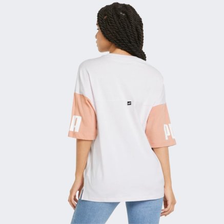Футболка Puma Power Colorblock Tee - 147511, фото 2 - интернет-магазин MEGASPORT