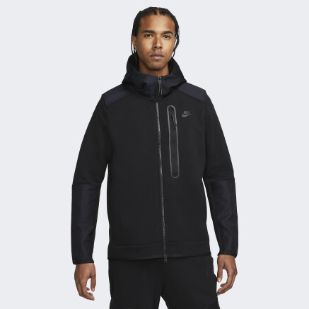 Кофта Nike M Nk Tch Flc Overlay Fz - 148046, фото 1 - интернет-магазин MEGASPORT