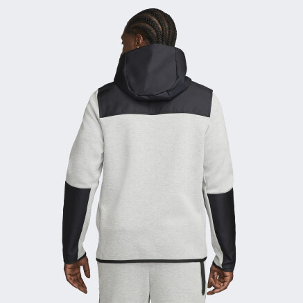 Кофта Nike M Nk Tch Flc Overlay Fz - 148047, фото 4 - интернет-магазин MEGASPORT
