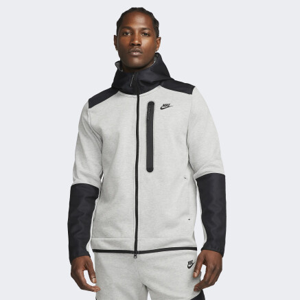 Кофта Nike M Nk Tch Flc Overlay Fz - 148047, фото 1 - интернет-магазин MEGASPORT