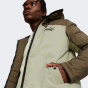 Куртка Puma Colourblock Hooded Padded Jacket, фото 3 - интернет магазин MEGASPORT