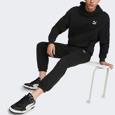Спортивные штаны Puma Classics Quilted Sweatpants - 148110, фото 1 - интернет-магазин MEGASPORT