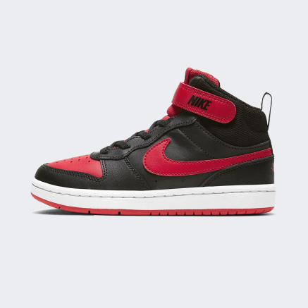 Кеди Nike дитячі Court Borough Mid 2 - 148667, фото 1 - інтернет-магазин MEGASPORT
