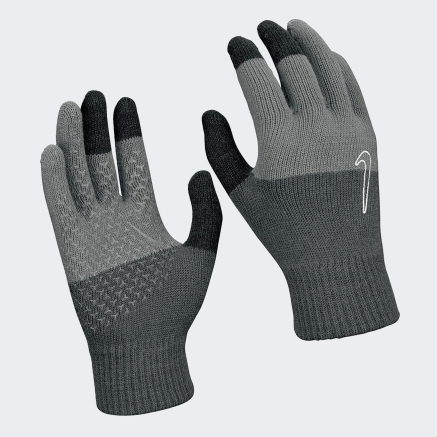 Рукавички Nike Knit Tech And Grip Tg 2.0 Graphic Anthracite/Black/White L/Xl - 141261, фото 3 - інтернет-магазин MEGASPORT