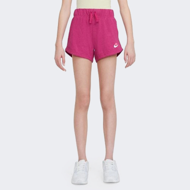 Шорти Nike дитячі G Nsw 4in Short Jersey - 135439, фото 1 - інтернет-магазин MEGASPORT