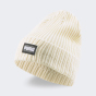 Шапка Puma Ribbed Classic Cuff Beanie, фото 1 - інтернет магазин MEGASPORT