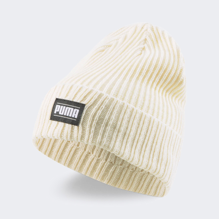 Шапка Puma Ribbed Classic Cuff Beanie - 148413, фото 1 - інтернет-магазин MEGASPORT