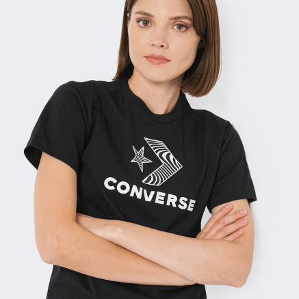 Футболка Converse Star Chevron Tee - 149415, фото 3 - интернет-магазин MEGASPORT