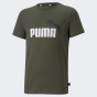 Футболка Puma детская ESS+ 2 Col Logo Tee B, фото 1 - интернет магазин MEGASPORT