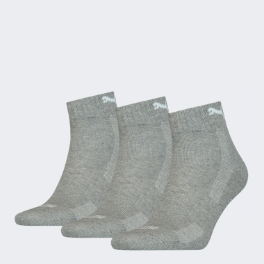 Шкарпетки Puma CUSHIONED QUARTER 3P - 143238, фото 1 - інтернет-магазин MEGASPORT