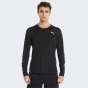 Лонгслив Puma TRAIN LOGO LS TEE, фото 1 - интернет магазин MEGASPORT