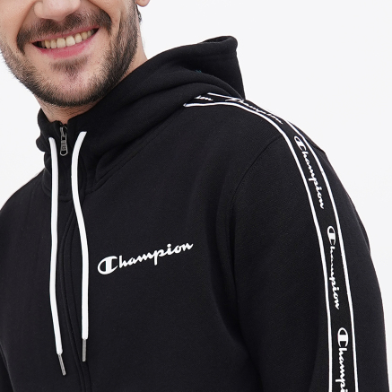 Кофта Champion hooded full zip sweatshirt - 149520, фото 4 - интернет-магазин MEGASPORT
